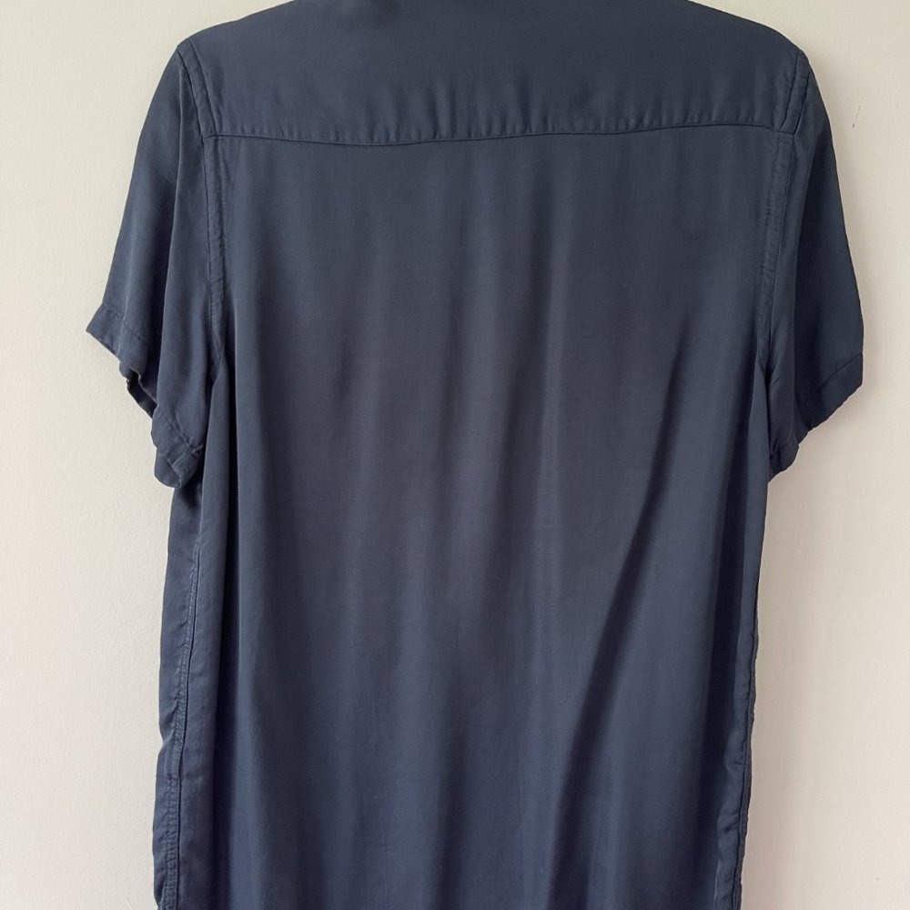 Men's Silk Button Up - Picture 2 of 2